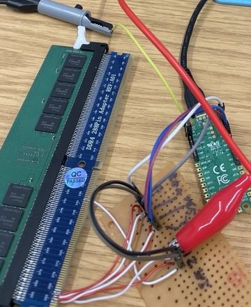 Speichermodul mit Adapter für Messungen